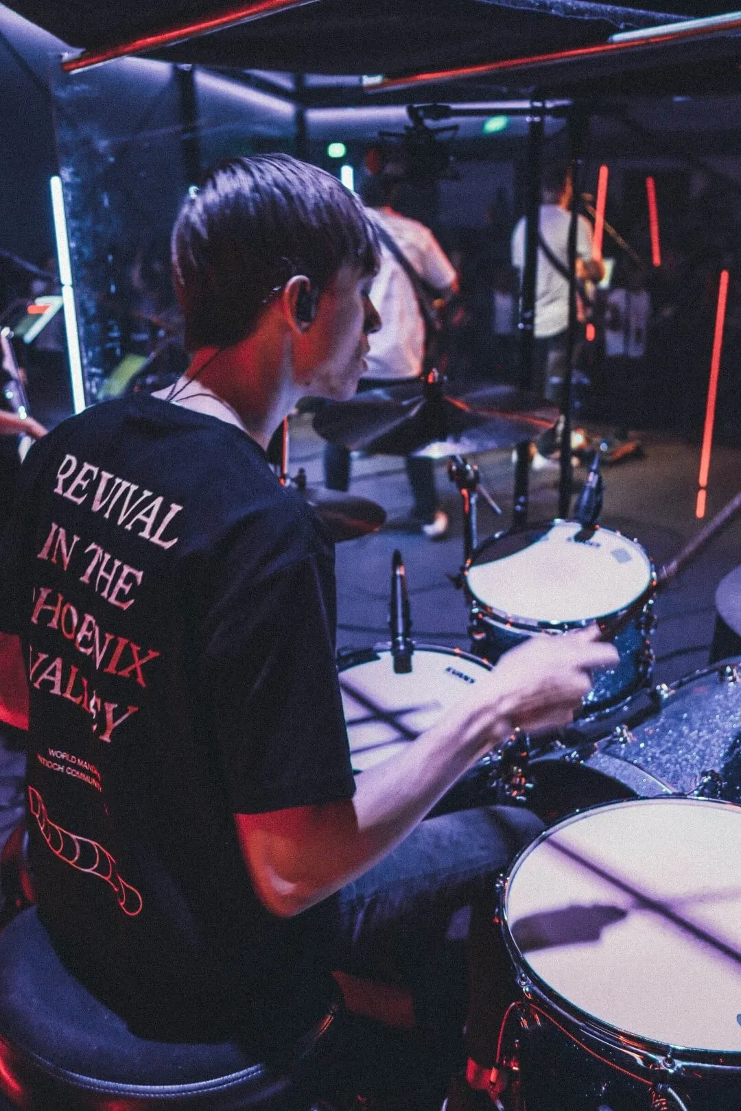 Robert Chandler professional drummer portrait